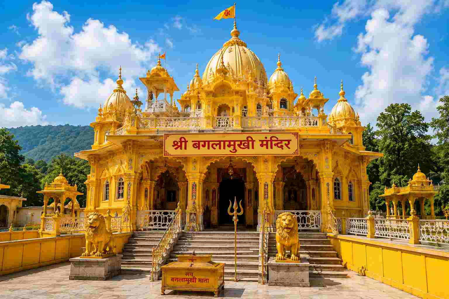 Baglamukhi maa temple Puja
